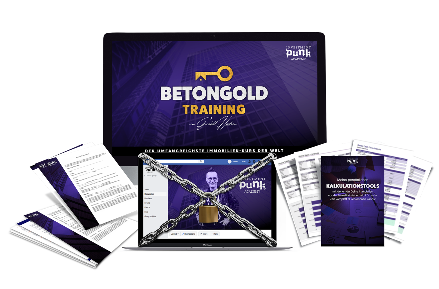 Finanzielle Freiheit Investment PunkProdukte